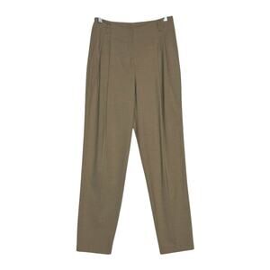 Zara beige high waist pleated pants size Small
